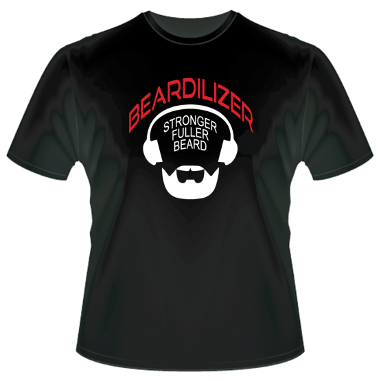 men's Beardilizer logo T-shirt