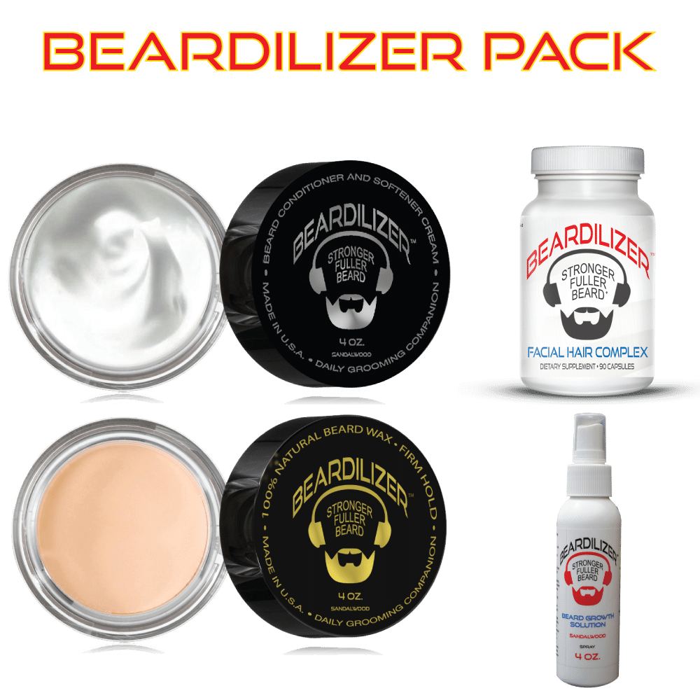 Beard Supplement Beard Cream Beard Wax And Beard Spray Value